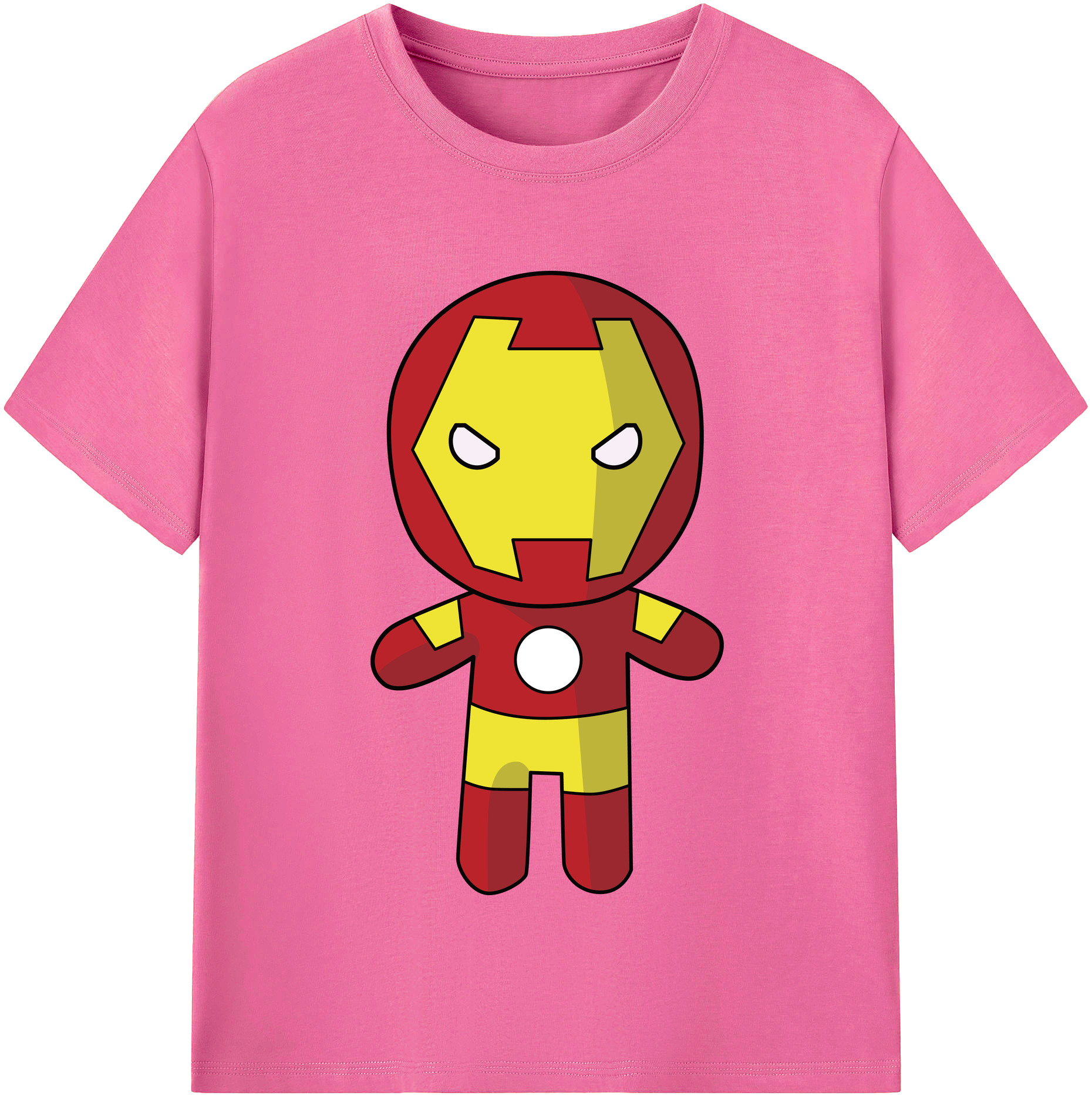 （画像用） アベンジャーズ The Avengers レディースカジュアルプリントTシャツ（綿100％）